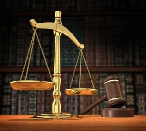 Law Firm logos usually incorporate a gavel or scales of justice. It is cliche but common.